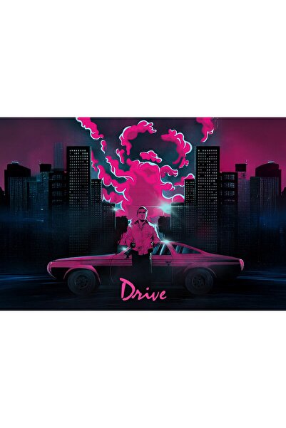 OEM Poster Ryan Gosling, ilustrație de film Drive, 61x90 cm, poster5634