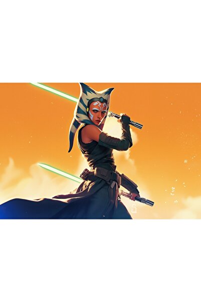 OEM Poster Ahsoka Echo Star Wars 5k, 61x90 cm, poster6191