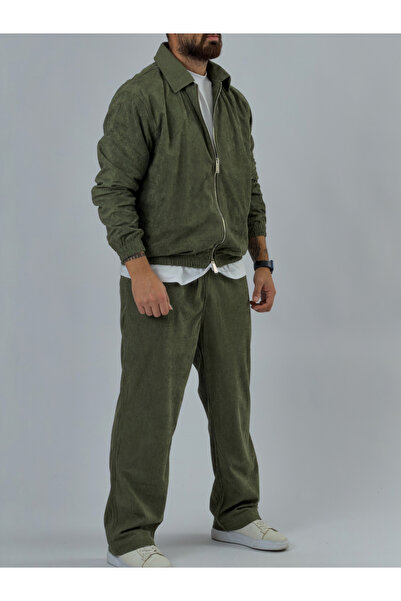 COCOPELLI Velvet Khaki Men's Suit Coc3537