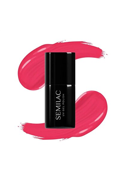 Semilac Βερνίκι νυχιών UV Gel - 042 Νέον Ρασμπέρι (7ml)