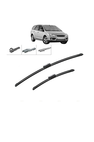 Bosch Set de 2 ștergătoare FORD FOCUS II Turnier (DA, FFS, DS) 2004-2012, pen...
