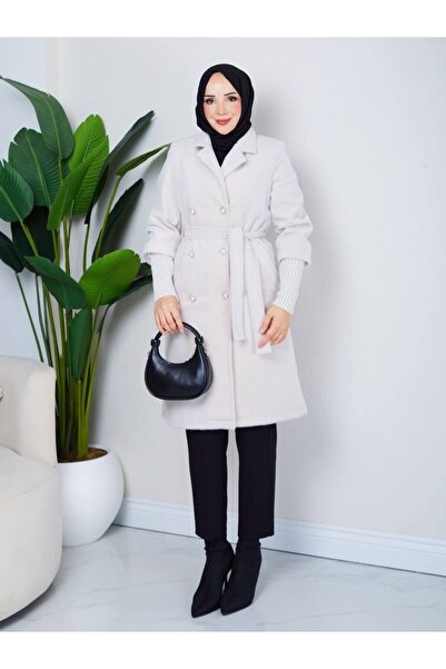 PAVENTİ Angora Ribbed Classic Fox Cream
