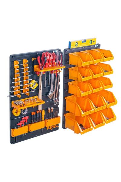 Titi KKW6035 Duvar Panel Seti, Avadanlık Askı - 35 Parça