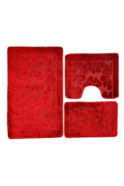 OPTIM DEKO Set covorașe de baie - 3 piese, polipropilenă, 100x60 - 60x50 - 40...