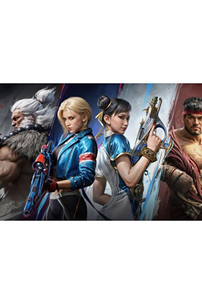 OEM Αφίσα Call Of Duty Mobile Η Συλλογή Ηρώων Street Fighter Operator 2025, 6...