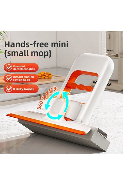 Generic Brand 360° Rotating Multi-Purpose Surface Cleaning Mop & Squeegee | Kitchen, Table Top, Sink & Bathroom Wet & Dry Cleaner