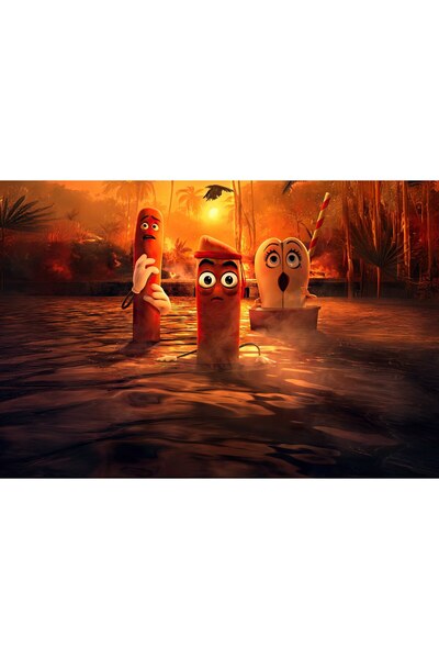 OEM Poster Sausage Party Foodtopia, 61x90 cm, poster5576