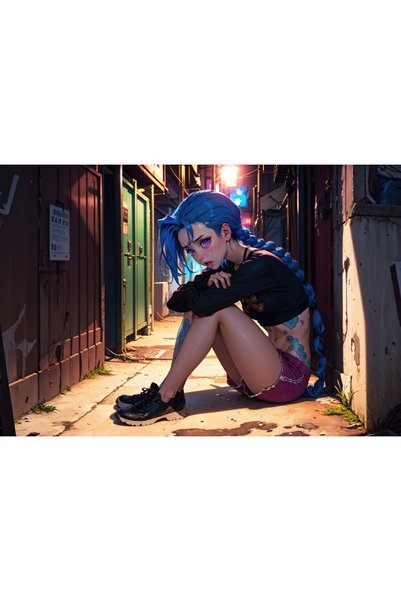 OEM Poster Jinx Crying, 61x90 cm, poster7510
