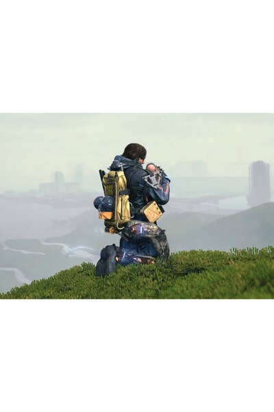 OEM Αφίσα Death Stranding 2 On The Beach Αποτυπώματα Πέδιλων Πέρα από τον Χρό...