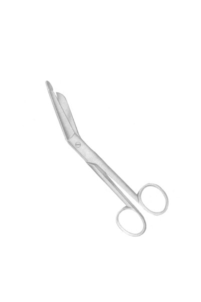 Mehrish Industries Foarfece Lister pentru benzi kinesiologice și bandaje 14cm