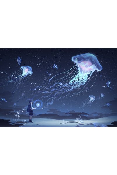 OEM Poster Eleganță Etereală Meduză Spectacol Anime, 61x90 cm, poster8533