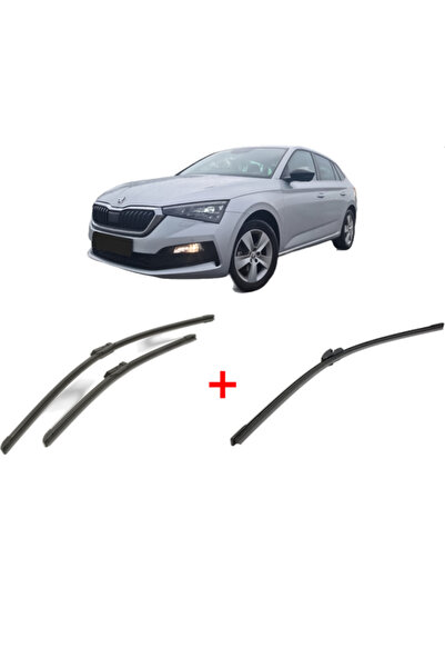 Bosch Комплект от 3 чистачки SKODA SCALA (NW1) 2019, за предно и задно стъкло...