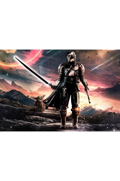 OEM Αφίσα Star Wars The Mandalorian Σεζόν 3 4k, 61x90 εκ., poster8025