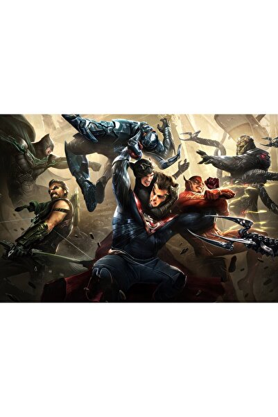 OEM Постер Injustice 2 Мобилна игра, 61x90 см, poster7762