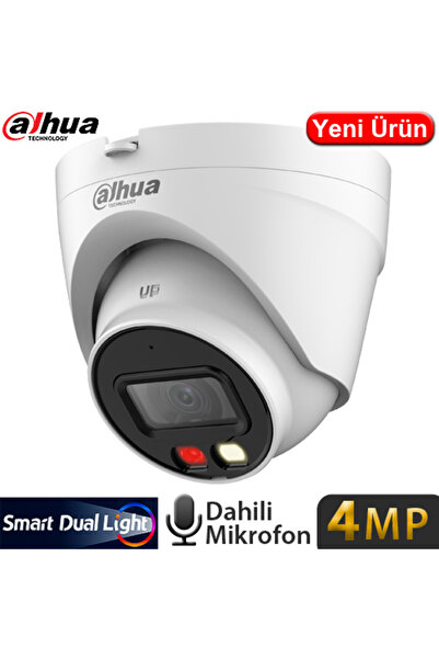 IPC-HDW1431V-SA-S6 4 MP 2.8 mm PoE Sesli IR Gece Görüşlü Dome IP Kamera