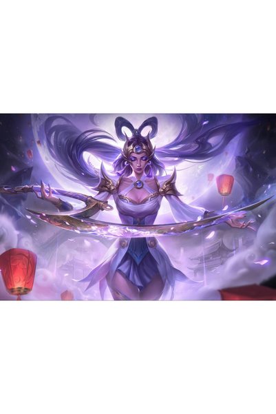 OEM Αφίσα Diana League Of Legends Παιχνίδι 4k, 61x90 εκ., poster8694
