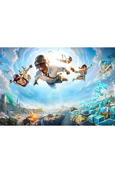 OEM Αφίσα  "Παίξε Μεγάλα " για PUBG Mobile, 61x90 εκ., poster8481