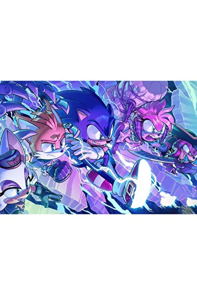 OEM Poster Sonic Prime 5k, 61x90 cm, poster8841