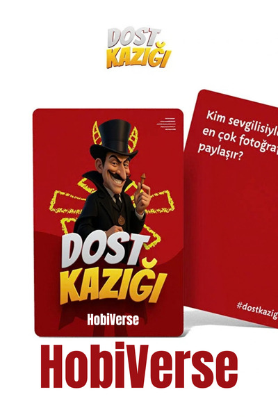 Hobiverse Dost Kazığı +18 Yaş Eğlence Hobi Sosyal Kart Oyunu
