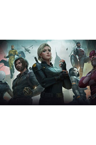 OEM Αφίσα Thunderbolts X Marvel Contest Of Champions, 61x90 εκ., poster8726