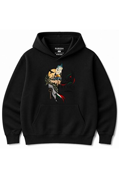 Rabona Fashion Jerusalem Is a Case - Palestine Map, Al-Aqsa Mosque & Key to F...