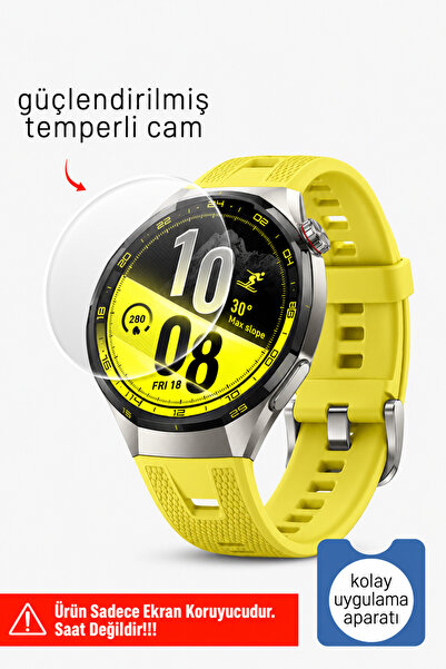 Nezih Case Huawei Watch GT7 Pro 46mm Uyumlu Güçlendirilmiş Kolay Uygulama Apa...