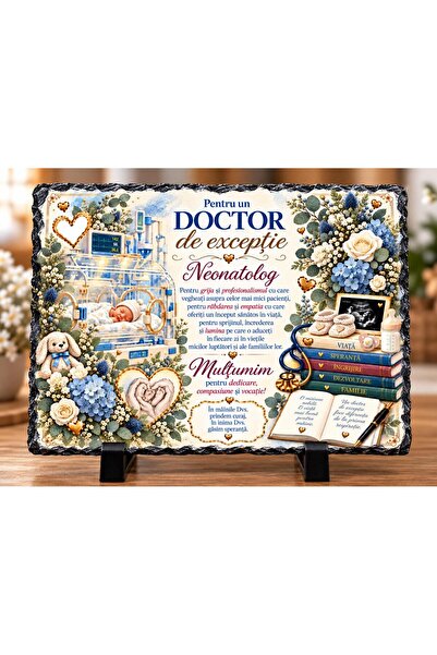 hiperborea Placă ardezie - Pentru un Doctor de Excepție – Neonatolog
