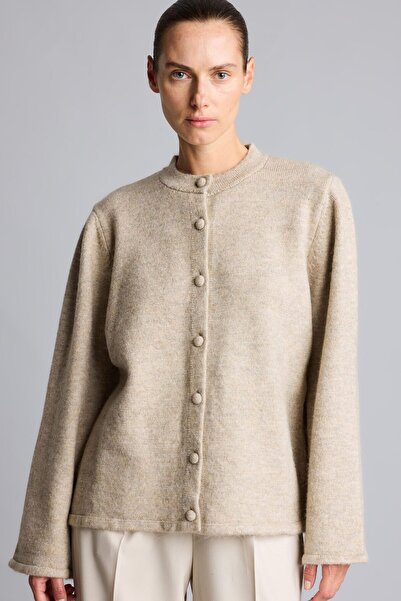DeFacto Regular Fit Crew Neck Knitwear Cardigan G8578Ax26Au