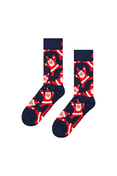 Happy Socks Κάλτσα Άγιου Βασίλη - Μπλε (Μέγεθος: 36-40)
