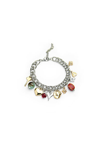 Twist KOMBİNE CHARM'LI ZİNCİR BİLEKLİK