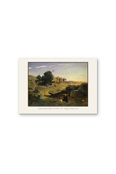 OEM Poster Carton 250g Hagar si Ismael 1835, Arta Veche Americana, A4