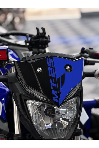 Banxtre Yamaha MT-25 Eski Kasa için Yazılı-MT Logolu Kafa Detay Sticker