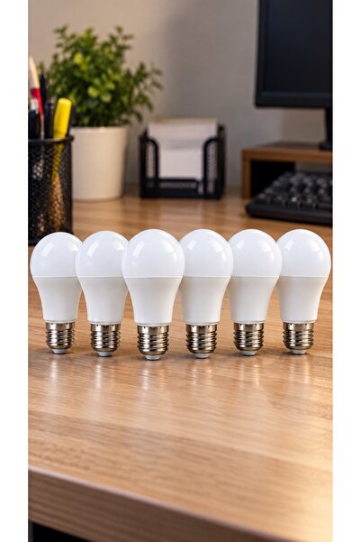 12 Volt LED Ampul E27 (6lı Paket) Duy Karavan Tekne Güneş Enerjisi 12V Sistemler İçin