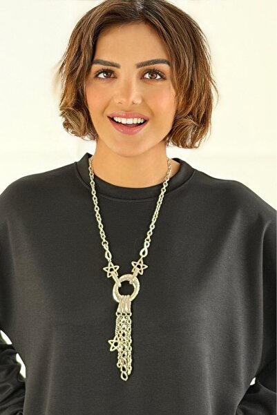 Nevin Kaya Moda Star Detailed Necklace