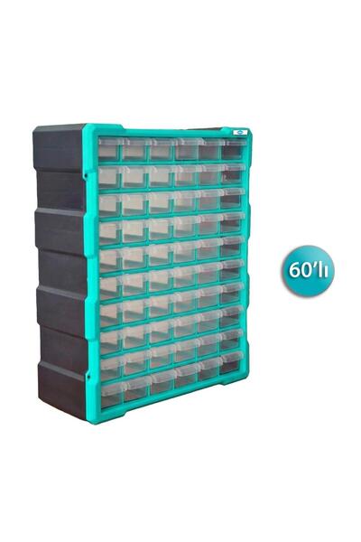 Titi KKD5160 Dikey Monoblok Organizer Çekmece Seti 60'lı