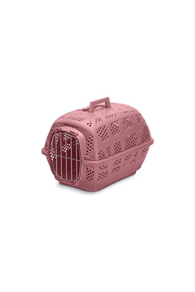 Flzdgnkr Carry Sport Metal Kapılı Evcil Hayvan Taşıma Çantası Pembe 48,5X34X32CM