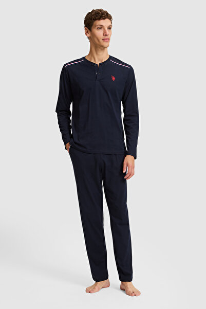 U.S. Polo Assn. Men's Navy Blue Pajama Set 50333256-Vr033