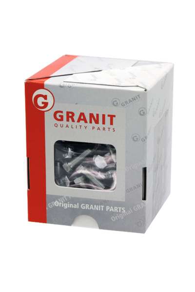Granit Șuruburi hexagonale, pachet de 50, DIN 933 12x40 8.8V