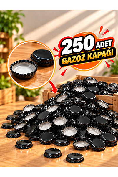 Morpanya 250 Adet Gazoz Kapağı