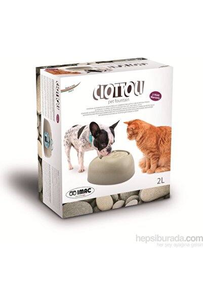 İmac Pet Fountain Otomatik Kedi Köpek Su Kabı 220V Buz Mavisi