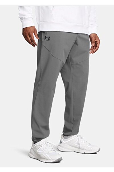 Under Armour Men's 1386557-025 Gray Sweatpants