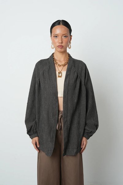 RAFF MAĞAZA Women's Patterned Kimono