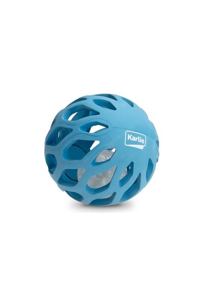Karlie Lattice Game Ball Blue 11.5