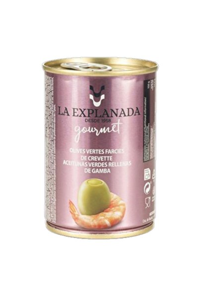 La Explanada Set 2 x Masline Verzi Umplute cu Creveti, Manzanilla, 280 g