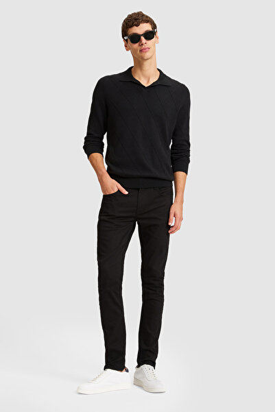 U.S. Polo Assn. Men's Black Jean Trousers 50325211-Dn0027