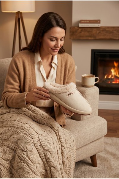 Relaxa Women's Home Day Slippers, Soft, Furry, Soft Soled, Stylish Slippers