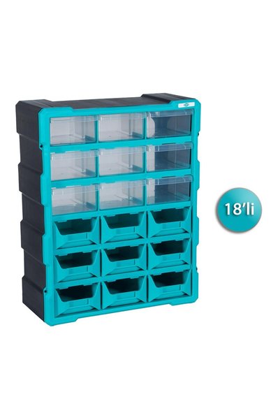 Titi KKD5318 Dikey Monoblok Avadanlıklı Çekmece Seti 18'li