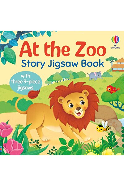 Usborne At the Zoo Story Jigsaw Book