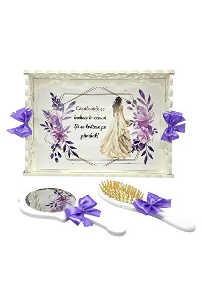 OEM Set tava pentru gatitul miresei, personalizat mire si mireasa, format din...