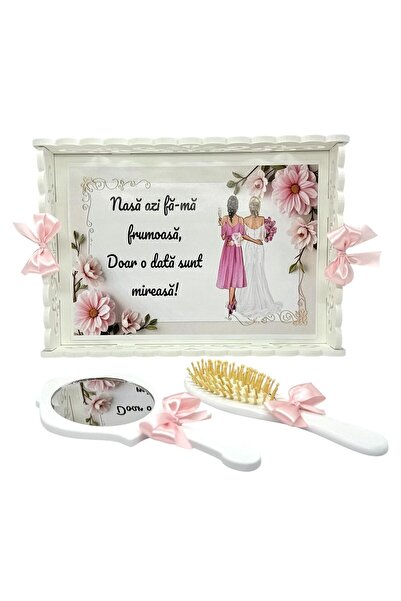 OEM Set tava pentru gatitul miresei, personalizat mire si mireasa, format din...